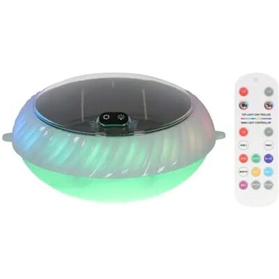 Lumineo, Éclairage d'extérieur, Floating solar light, 20 leds, 70 lm, ip68, with 10 functions, ø20 x 10 cm (70 lm, IP68) - Publicité Lumineo, Éclairage d'extérieur, Floating solar light, 20 leds, 70 lm, ip68, with 10 functions, ø20 x 10 cm (70 lm, IP68) - Publicité