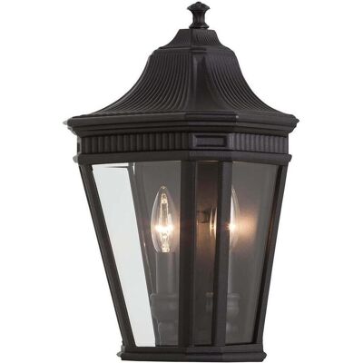 Elstead Lighting, Éclairage d'extérieur, Cotswold Lane Applique murale d'extérieur E14 double 41cm noir IP44 (E14, IP44) - Publicité Elstead Lighting, Éclairage d'extérieur, Cotswold Lane Applique murale d'extérieur E14 double 41cm noir IP44 (E14, IP44) - Publicité