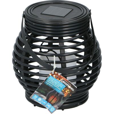 Lanterne LED Solaire Grundig 15x16cm Noir - Lanterne LED - Publicité Lanterne LED Solaire Grundig 15x16cm Noir - Lanterne LED - Publicité