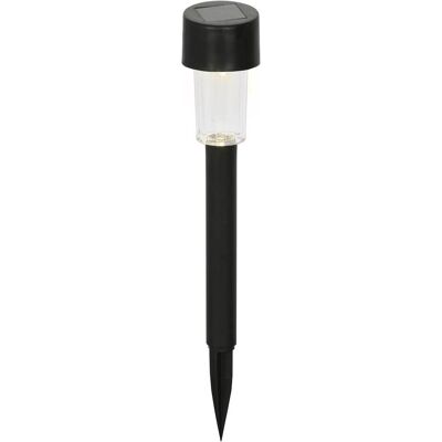 Lumineo, Éclairage d'extérieur, Black solar stake, ø4,5 x 23 cm - Publicité Lumineo, Éclairage d'extérieur, Black solar stake, ø4,5 x 23 cm - Publicité