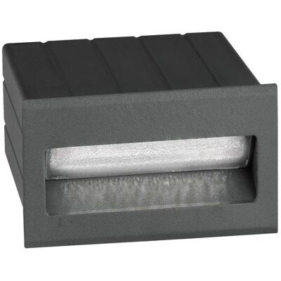 Nova Luce, Éclairage d'extérieur, KRYPTON LED Applique murale encastrable Gris 2W IP54 Blanc chaud 8,5x8x5,5cm 726404 (95 lm, IP54) - Publicité Nova Luce, Éclairage d'extérieur, KRYPTON LED Applique murale encastrable Gris 2W IP54 Blanc chaud 8,5x8x5,5cm 726404 (95 lm, IP54) - Publicité
