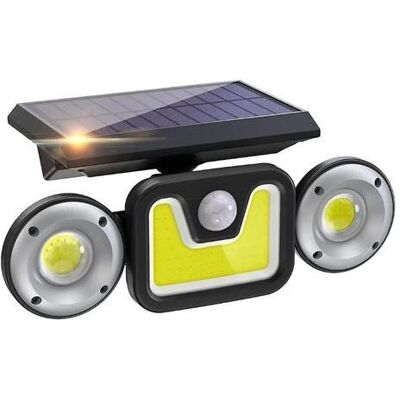NoName, Éclairage d'extérieur, Solcelle udendørs vaeglampe 270 grader 300 lumen (300 lm, IP65) - Publicité NoName, Éclairage d'extérieur, Solcelle udendørs vaeglampe 270 grader 300 lumen (300 lm, IP65) - Publicité