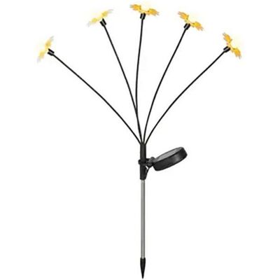 Lumineo, Éclairage d'extérieur, Flexible solar daisy bouquet stake, 55 cm - Publicité Lumineo, Éclairage d'extérieur, Flexible solar daisy bouquet stake, 55 cm - Publicité
