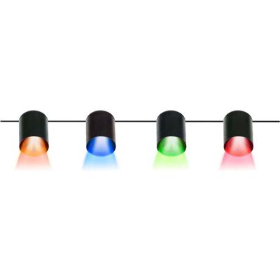 Grundig Guirlande lumineuse LED colorée pour fêtes, 1,5 m - Publicité Grundig Guirlande lumineuse LED colorée pour fêtes, 1,5 m - Publicité