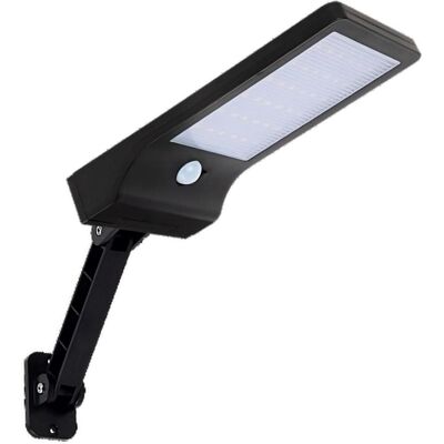 Luxula LXSO800120 - Applique solaire, capteur PIR, IP44, blanc froid - Publicité Luxula LXSO800120 - Applique solaire, capteur PIR, IP44, blanc froid - Publicité