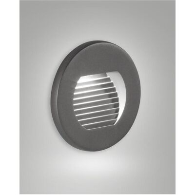 Fabas Luce, Éclairage d'extérieur, WINK DARK GREY LED Stufenbeleuchtung 3W warmweiss Dunkel Grau 6573-02-294 (215 lm, IP65) - Publicité Fabas Luce, Éclairage d'extérieur, WINK DARK GREY LED Stufenbeleuchtung 3W warmweiss Dunkel Grau 6573-02-294 (215 lm, IP65) - Publicité