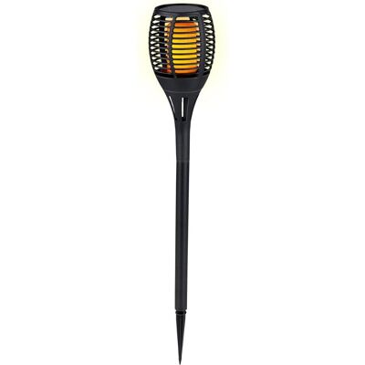 Grundig Éclairage d'extérieur, Lampe de jardin solaire à effet flammes LED, Ø 9 x 59 cm (IP44) - Publicité Grundig Éclairage d'extérieur, Lampe de jardin solaire à effet flammes LED, Ø 9 x 59 cm (IP44) - Publicité