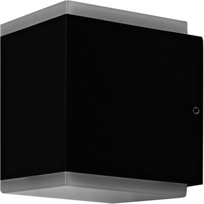 Megatron, Éclairage d'extérieur, PLATO S MT69015 Applique murale d'extérieur à LED LED 12 W noire (800 lm, IP54) - Publicité Megatron, Éclairage d'extérieur, PLATO S MT69015 Applique murale d'extérieur à LED LED 12 W noire (800 lm, IP54) - Publicité