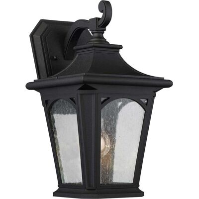 Elstead Lighting, Éclairage d'extérieur, Bedford Applique extérieure E27 39cm Mystic Noir IP44 Anti-marine (E27, IP44) - Publicité Elstead Lighting, Éclairage d'extérieur, Bedford Applique extérieure E27 39cm Mystic Noir IP44 Anti-marine (E27, IP44) - Publicité