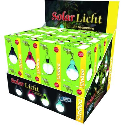 Näve, Éclairage d'extérieur, Présentoir Suspensions solaires à LED (IP44) - Publicité Näve, Éclairage d'extérieur, Présentoir Suspensions solaires à LED (IP44) - Publicité