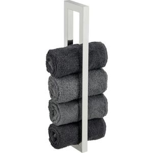 Support de serviettes argenté WENKO Reitani - Porte-serviettes mural - Publicité Support de serviettes argenté WENKO Reitani - Porte-serviettes mural - Publicité