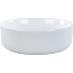 Beliani Lavabo Rond en Céramique - 36cm, Blanc, Style Moderne - Publicité Beliani Lavabo Rond en Céramique - 36cm, Blanc, Style Moderne - Publicité