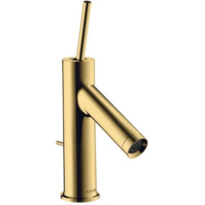 Hansgrohe Axor Starck Robinet en Or Poli - Haute Pression, Un Levier - Publicité Hansgrohe Axor Starck Robinet en Or Poli - Haute Pression, Un Levier - Publicité