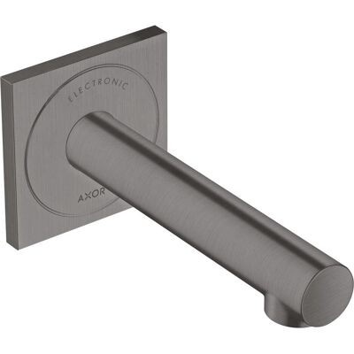 Hansgrohe AXOR Uno Robinet Électronique Encadré - Chrome Noir Brossé - Publicité Hansgrohe AXOR Uno Robinet Électronique Encadré - Chrome Noir Brossé - Publicité