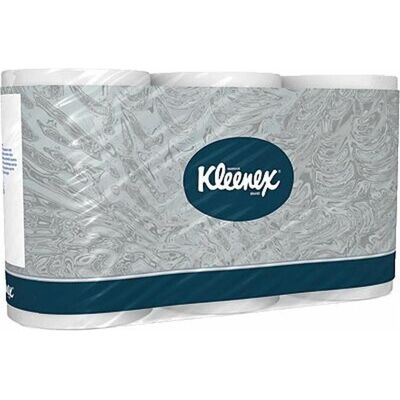 Kleenex - Toilettenpapier 6RL hochweiss - Toilet paper - Publicité Kleenex - Toilettenpapier 6RL hochweiss - Toilet paper - Publicité