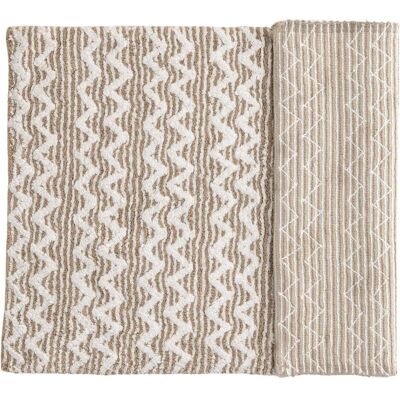 Venture Home Tapis de bain Philippa Beige - 60x90 cm - Publicité Venture Home Tapis de bain Philippa Beige - 60x90 cm - Publicité