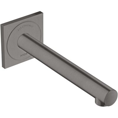 Hansgrohe AXOR Uno Robinet Électronique - Chrome Noir Brossé - Robinet - Publicité Hansgrohe AXOR Uno Robinet Électronique - Chrome Noir Brossé - Robinet - Publicité