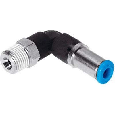 Festo, Technique de raccordement des tubes, Steckverschraubung gewinkelt QSKL-1/8-6 153430 -0.95 bis 14 bar (Connexion angulaire) - Publicité Festo, Technique de raccordement des tubes, Steckverschraubung gewinkelt QSKL-1/8-6 153430 -0.95 bis 14 bar (Connexion angulaire) - Publicité