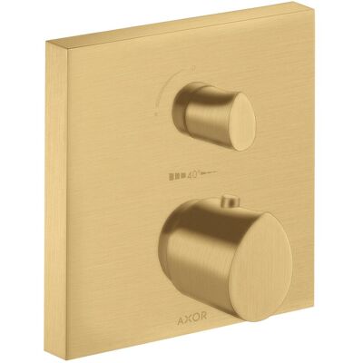 Axor Robinetterie de salle de bains, Starck Thermostat organique à encastrer, robinet d'arrêt et inverseur, 2 consommate - Publicité Axor Robinetterie de salle de bains, Starck Thermostat organique à encastrer, robinet d'arrêt et inverseur, 2 consommate - Publicité