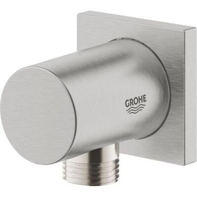 Grohe - 27076 - 1/2in - Supersteel - Coudure de douche - Publicité Grohe - 27076 - 1/2in - Supersteel - Coudure de douche - Publicité