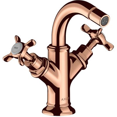 Hansgrohe Axor Montreux Mitigeur Bidet à 2 Poignées - Or Rouge Poli - Publicité Hansgrohe Axor Montreux Mitigeur Bidet à 2 Poignées - Or Rouge Poli - Publicité