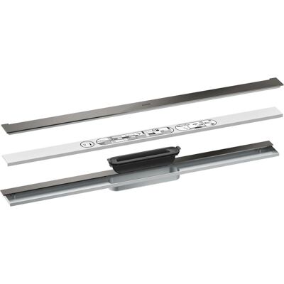 Axor Rigole de douche, Drain Set de finition caniveau, 800mm, pour montage mural, 42526 (800 mm) - Publicité Axor Rigole de douche, Drain Set de finition caniveau, 800mm, pour montage mural, 42526 (800 mm) - Publicité