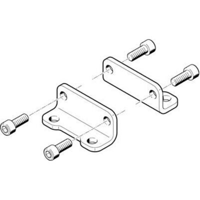 Festo, Installation sanitaire : accessoires, HNA-80 537249 Fixation du pied - Publicité Festo, Installation sanitaire : accessoires, HNA-80 537249 Fixation du pied - Publicité