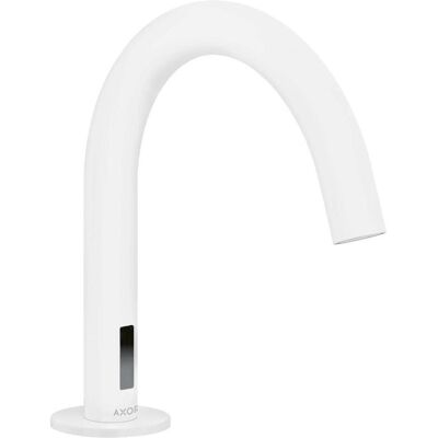 Mitigeur électronique de lavabo AXOR Uno, Blanc Mat - 38010700 - Publicité Mitigeur électronique de lavabo AXOR Uno, Blanc Mat - 38010700 - Publicité