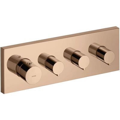 Module thermostatique Axor Starck - Or rouge poli - ShowerCollection - Publicité Module thermostatique Axor Starck - Or rouge poli - ShowerCollection - Publicité