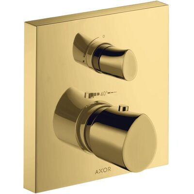 Axor Robinetterie de salle de bains, Starck Organic Thermostat encastré, vanne d'arrêt et d'inversion, 2 consommateurs - Publicité Axor Robinetterie de salle de bains, Starck Organic Thermostat encastré, vanne d'arrêt et d'inversion, 2 consommateurs - Publicité