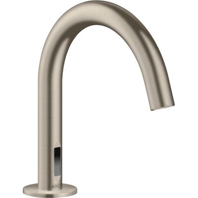 Mitigeur électronique lavabo hansgrohe axor uno - Nickel brossé - Publicité Mitigeur électronique lavabo hansgrohe axor uno - Nickel brossé - Publicité