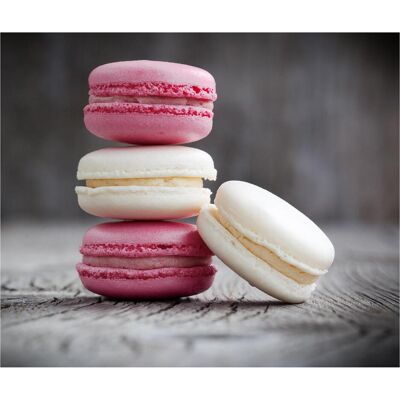 Wenko, Crédence, macarons (50 x 50 cm) - Publicité Wenko, Crédence, macarons (50 x 50 cm) - Publicité