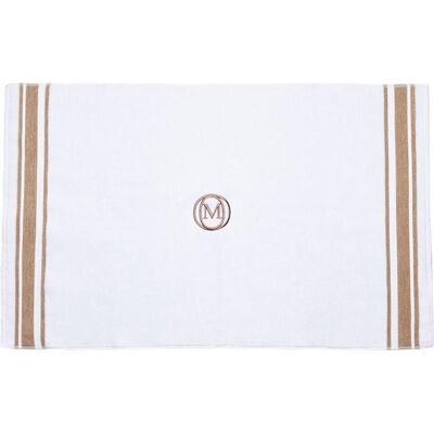 Monogram, Tapis de bain, Linea Badezimmermatte 60x100cm beige (100 x 60 cm) - Publicité Monogram, Tapis de bain, Linea Badezimmermatte 60x100cm beige (100 x 60 cm) - Publicité