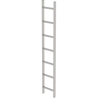 MUNK Günzburger Steigtechnik MUNK Échelle de conduit en acier inoxydable - 7 échelons 1,96m - Publicité MUNK Günzburger Steigtechnik MUNK Échelle de conduit en acier inoxydable - 7 échelons 1,96m - Publicité