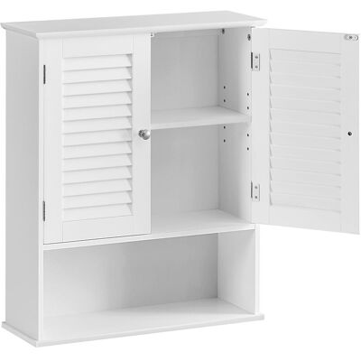 Vasagle, Armoire de salle de bain, Panama (60 x 20 x 70 cm) - Publicité Vasagle, Armoire de salle de bain, Panama (60 x 20 x 70 cm) - Publicité