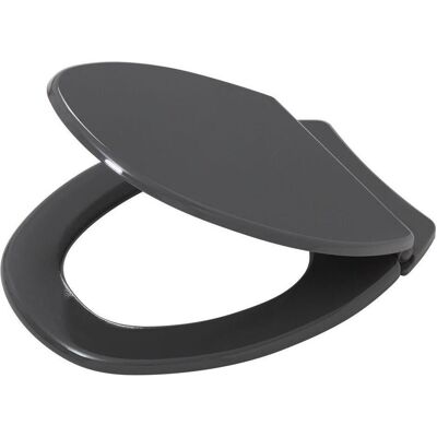Tiger, Abattant WC, Tenino Toilet seat with lid MDF Grey - Publicité Tiger, Abattant WC, Tenino Toilet seat with lid MDF Grey - Publicité