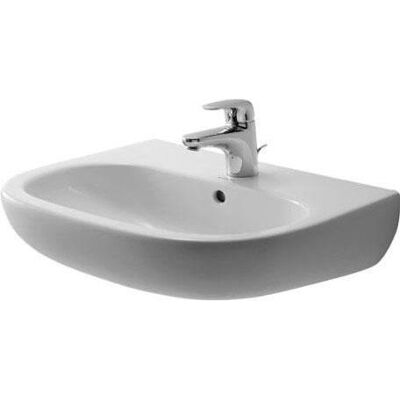 Lavabo Duravit D-Code - 55x43cm, Blanc, Fixé au mur, Céramique - Publicité Lavabo Duravit D-Code - 55x43cm, Blanc, Fixé au mur, Céramique - Publicité