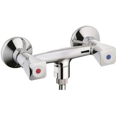 Mélangeur de douche à double poignée Ideal Standard Børma - Type de douche - Publicité Mélangeur de douche à double poignée Ideal Standard Børma - Type de douche - Publicité
