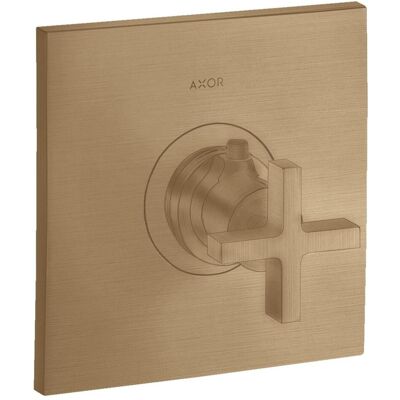 Hansgrohe Axor Citterio Thermostat - Bronze Brossé - Débit élevé - Thermostat - Publicité Hansgrohe Axor Citterio Thermostat - Bronze Brossé - Débit élevé - Thermostat - Publicité