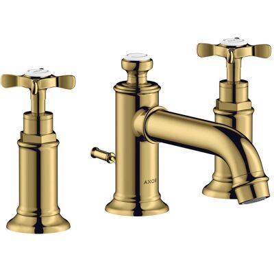 Axor Robinetterie de salle de bains, MONTREUX Mélangeur lavabo 3 trous 30, vidage par pop-up, porte-à-faux 142mm - Publicité Axor Robinetterie de salle de bains, MONTREUX Mélangeur lavabo 3 trous 30, vidage par pop-up, porte-à-faux 142mm - Publicité