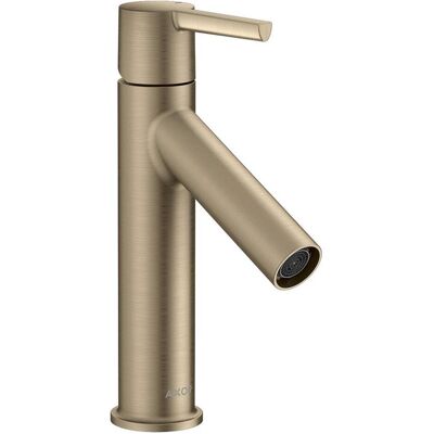 Robinet Axor Starck 100 Nickel brossé - Lavabo - Publicité Robinet Axor Starck 100 Nickel brossé - Lavabo - Publicité
