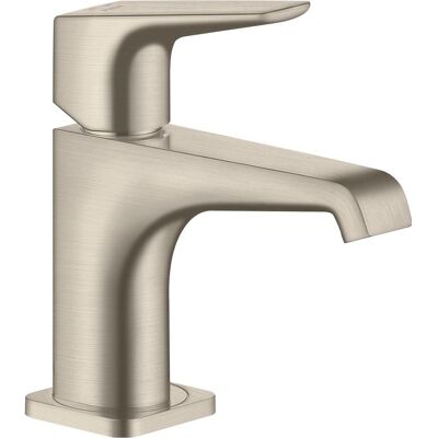 Robinet Nickel Brossé Axor Citterio - Hauteur 90mm - Publicité Robinet Nickel Brossé Axor Citterio - Hauteur 90mm - Publicité