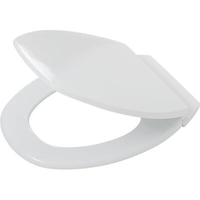 Tiger, Abattant WC, Logston Toilet seat with lid MDF White - Publicité Tiger, Abattant WC, Logston Toilet seat with lid MDF White - Publicité