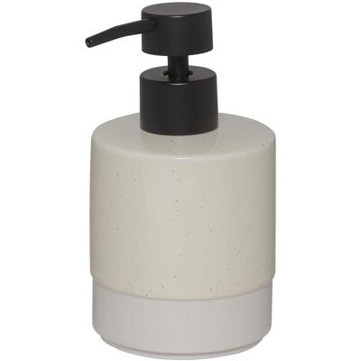 Sealskin, Distributeur de savon + porte-savon, Distributeur de savon Sablon, modèle sur pied, couleur Off-White - Publicité Sealskin, Distributeur de savon + porte-savon, Distributeur de savon Sablon, modèle sur pied, couleur Off-White - Publicité