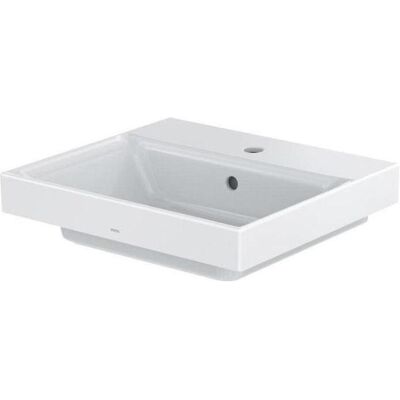 TOTO Europe GmbH - Lavabo LW1215CKE - 500x450 mm - Blanc - Design mural angulaire - Publicité TOTO Europe GmbH - Lavabo LW1215CKE - 500x450 mm - Blanc - Design mural angulaire - Publicité