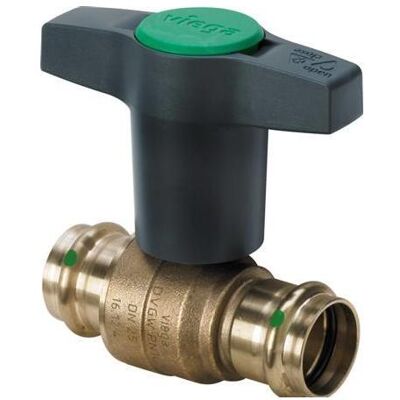 Viega EasyTop Valvula à Bille 42mm - Système Pression DN 32 - Publicité Viega EasyTop Valvula à Bille 42mm - Système Pression DN 32 - Publicité