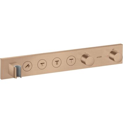 Axor Robinetterie de salle de bains, ShowerSolutions Module thermostatique Select 600/90, encastré, 4 utilisateurs, kit de finition - Publicité Axor Robinetterie de salle de bains, ShowerSolutions Module thermostatique Select 600/90, encastré, 4 utilisateurs, kit de finition - Publicité