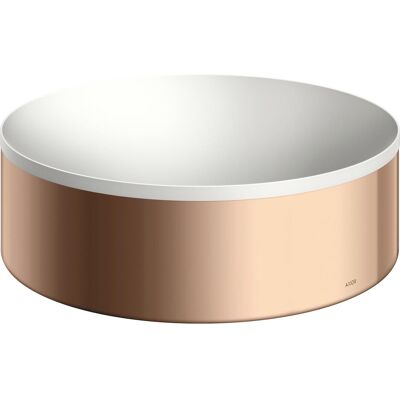 Lavabo de salle de bain Hansgrohe AXOR Suite - Rond, 300mm, SolidSurface, Cadre en métal - Publicité Lavabo de salle de bain Hansgrohe AXOR Suite - Rond, 300mm, SolidSurface, Cadre en métal - Publicité