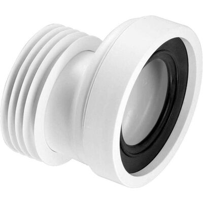 Connecteur WC rigide offset McAlpine WC-CON4 20mm - 110mm - Publicité Connecteur WC rigide offset McAlpine WC-CON4 20mm - 110mm - Publicité