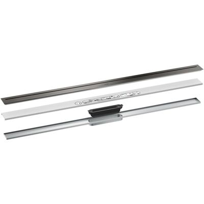 Hansgrohe Axor Drain 1200mm Chrome Noir Poli - Type de Drainage - Publicité Hansgrohe Axor Drain 1200mm Chrome Noir Poli - Type de Drainage - Publicité